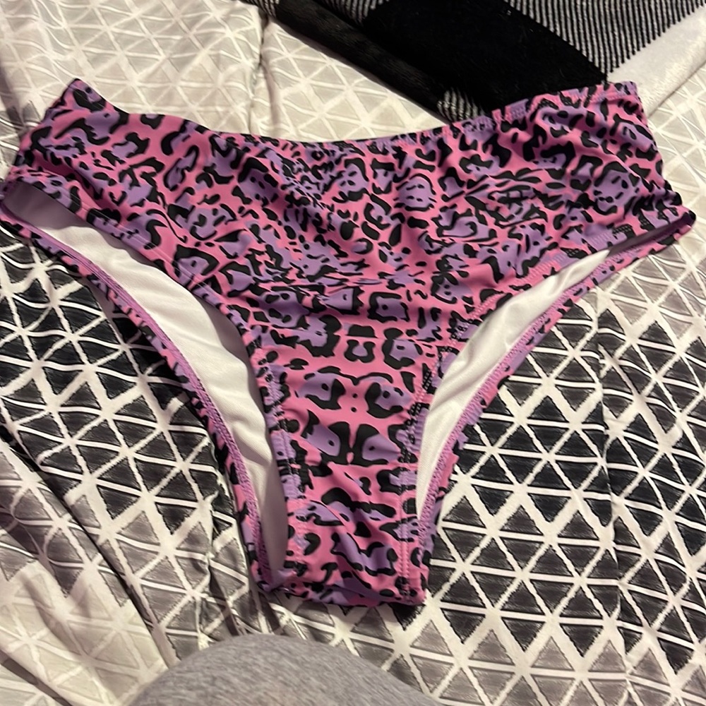 cheetah bathing suit bottoms